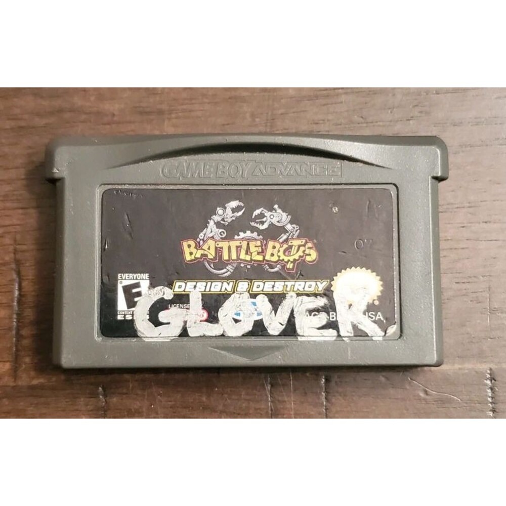 Gameboy Advance Battle Bots Design and Destroy